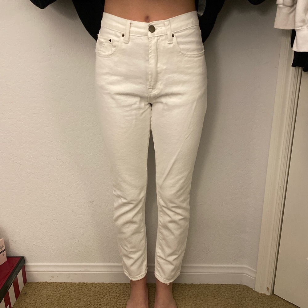 White Denim Jeans